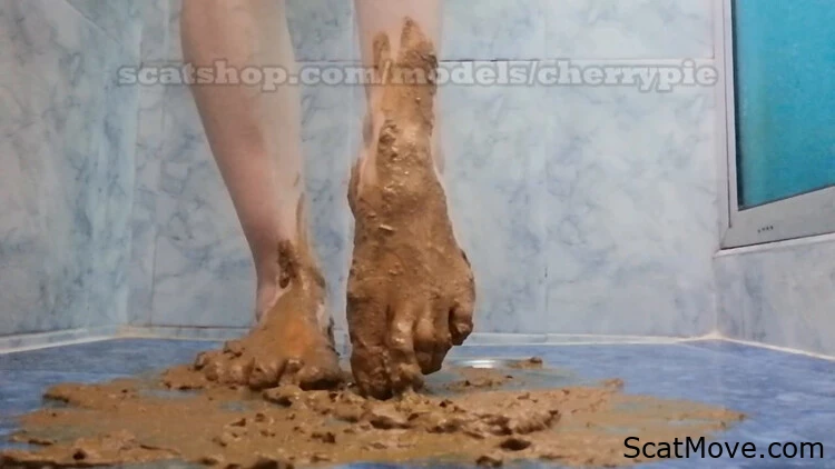 with Feet Immersed in Fecal Substance - CherryPie