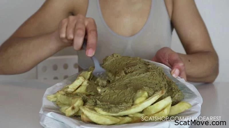 Elladearests Snack Of Fries Mixed With Poop