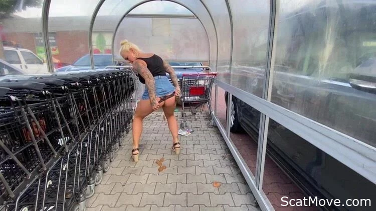 Wide Excretion In Shopping Baskets And Squalid Lust - Devil Sophie